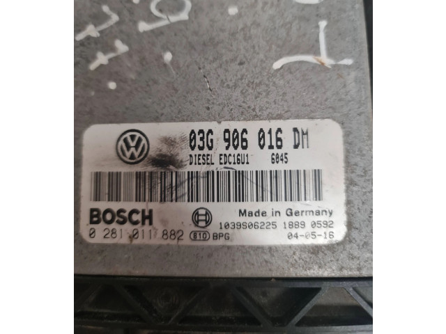 Řídící jednotka 03G906016DM, 1039S06225 Volkswagen Caddy 2005
