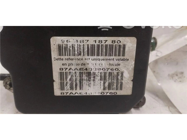 Блок АБС 9649968180, 0140001 Peugeot 607 - года