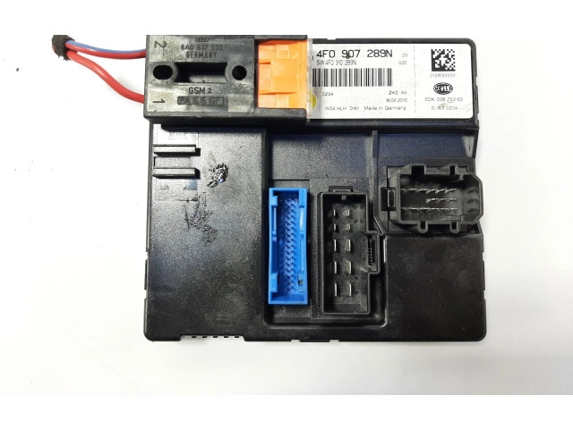 Блок комфорта 4F0907289N   Audi A6 S6 C6 4F   