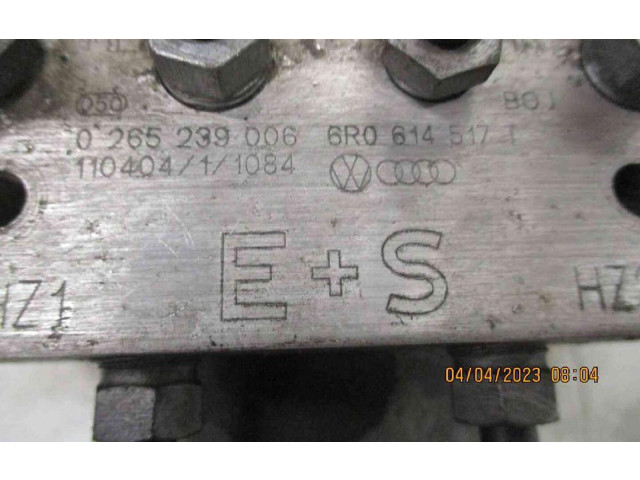 Блок АБС 6R0614517AGBEF, 6R0614517AGBEF Skoda Fabia Mk2 (5J) 2007 - 2014 года