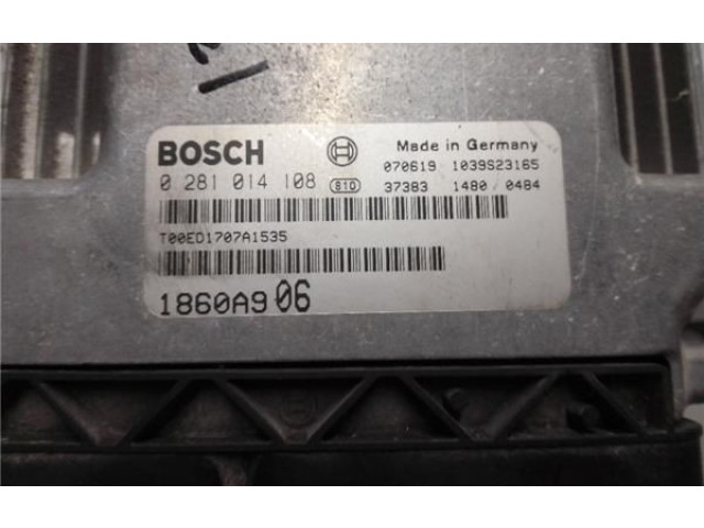 Блок управления 1860A906, 0281014108 Mitsubishi Outlander