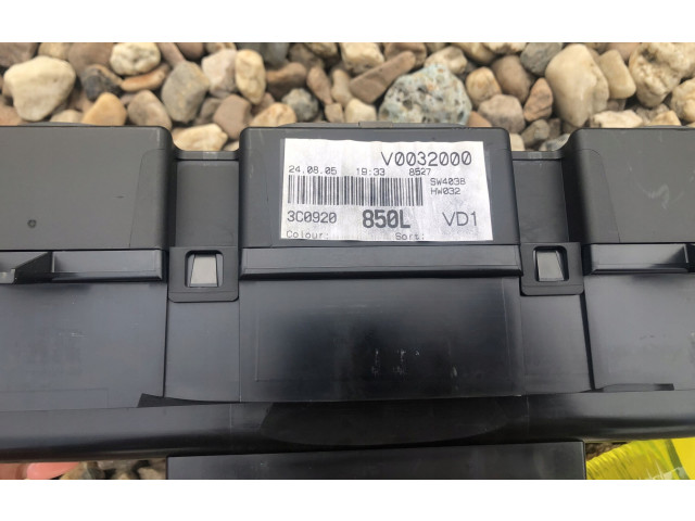 Панель приборов 3C0920850L, A2C53042108   Volkswagen PASSAT B6       
