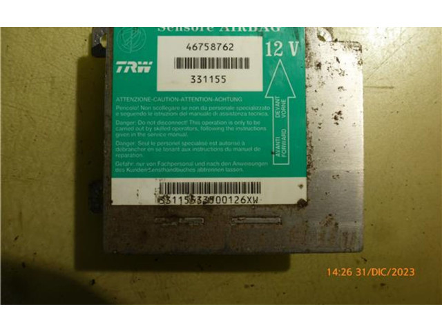 Блок управления надувных подушек    Fiat Punto (188)