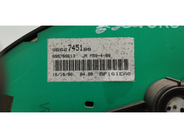 Přístrojová deska Citroen Berlingo 2007 9662745180