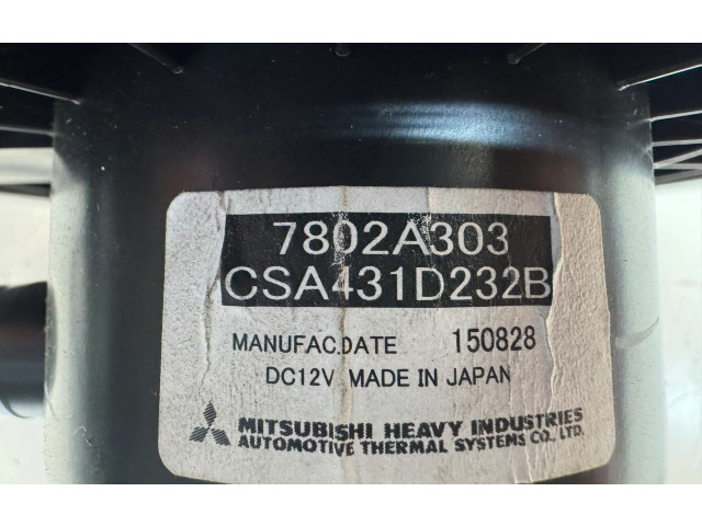 Вентилятор печки 7802A303 Mitsubishi Outlander