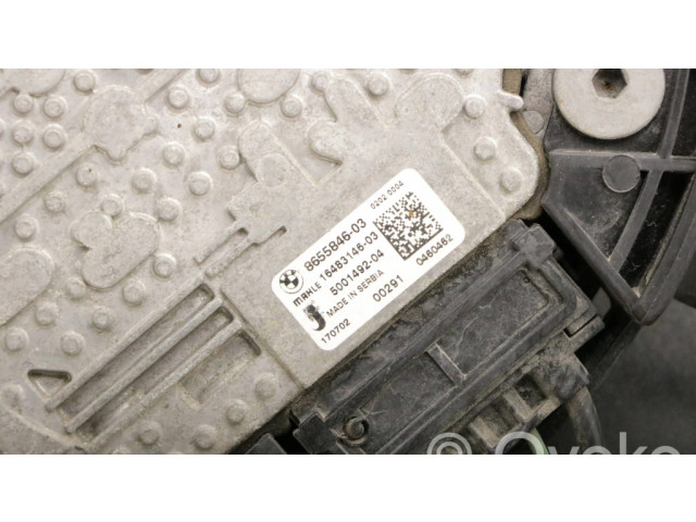 Вентилятор радиатора 8590051 BMW 5 G30 G31 2.0