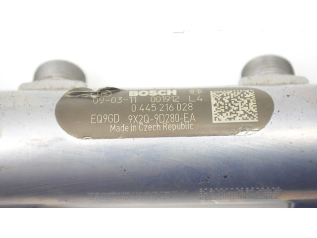 Топливная рампа 9X2Q9D280EA   Jaguar XF X250   для двигателя AJV6D,306DT