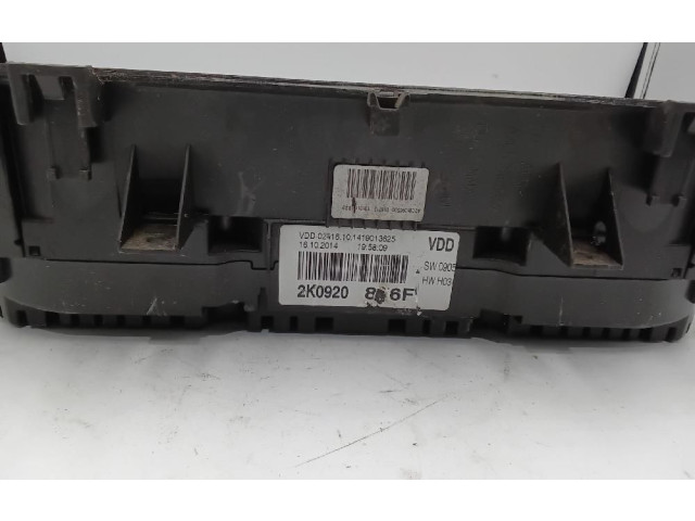 Přístrojová deska Volkswagen Caddy 2015 2k0920876f