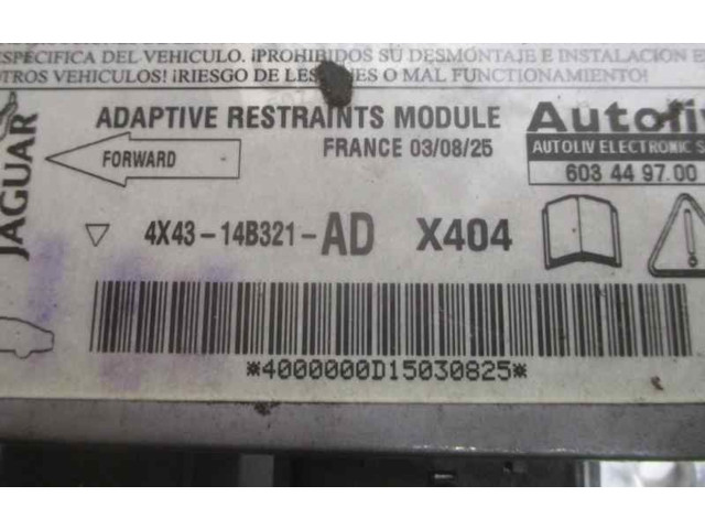 Блок подушек безопасности 4X4314B321AD Jaguar X-Type