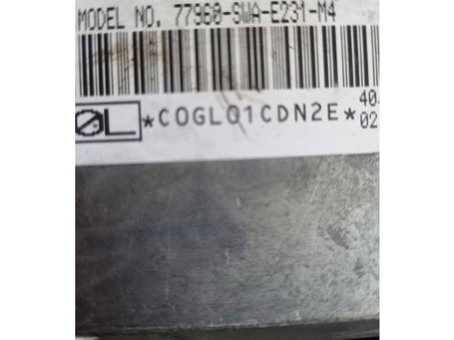 Блок подушек безопасности 77960-SWA-E231-M4 Honda CR-V