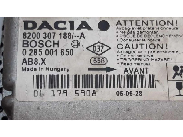 Блок подушек безопасности 8200307188A Dacia Logan I