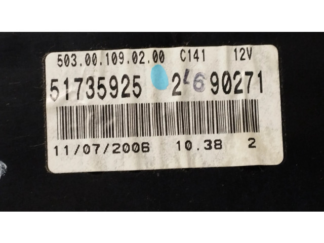 Přístrojová deska Fiat Croma 2006 51735925, 503001090200