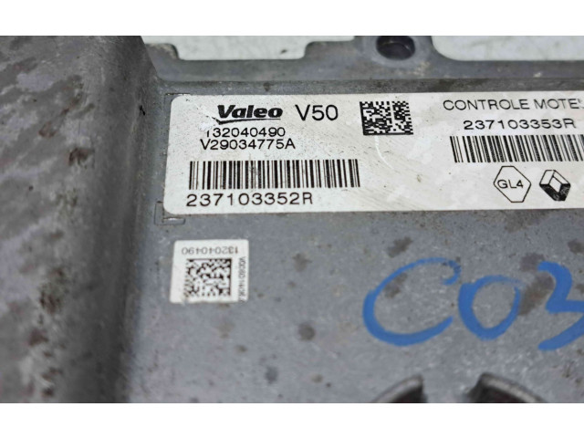 Řídící jednotka 237103353, 237103353 Renault Clio IV 1998