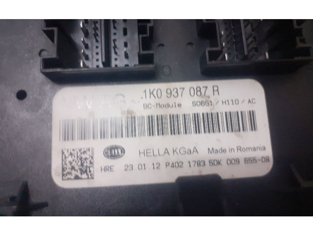 Блок комфорта 1K0937087R Skoda Superb B6 (3T)