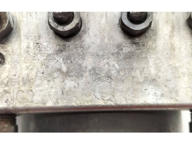 Блок АБС 0265231668, 0265800493 Suzuki SX4 2006 - 2009 года