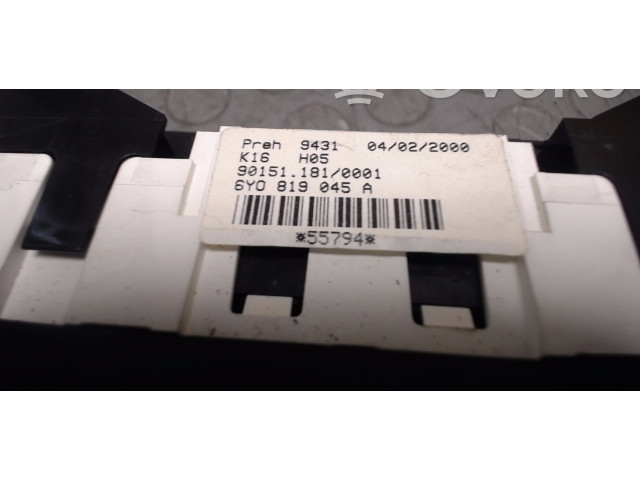 Блок управления климат-контролем 6Y0819045A, NICHTZUTREFFEND Skoda Fabia Mk1 (6Y)