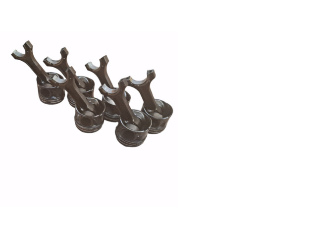 Поршень с шатуном m57d30n2 11247798368, 11257792745 BMW 7 E65 E66 для дизельного двигателя 3.0