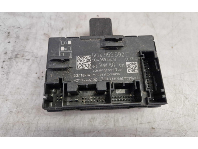 Блок управления 5Q4959592E, 5Q4959592E Volkswagen Golf VII
