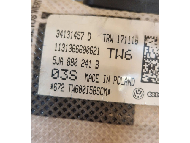 Подушка безопасности в сиденье 5JA880241B, 34131457D   Skoda Rapid (NH)