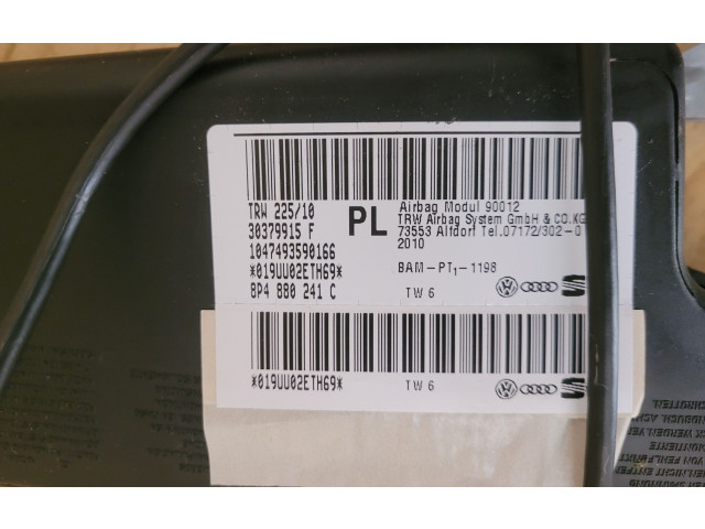 Подушка безопасности в сиденье 8P4880241C   Audi A3 S3 A3 Sportback 8P