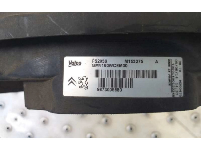 Вентилятор радиатора 9673009880 Citroen Berlingo 1.6