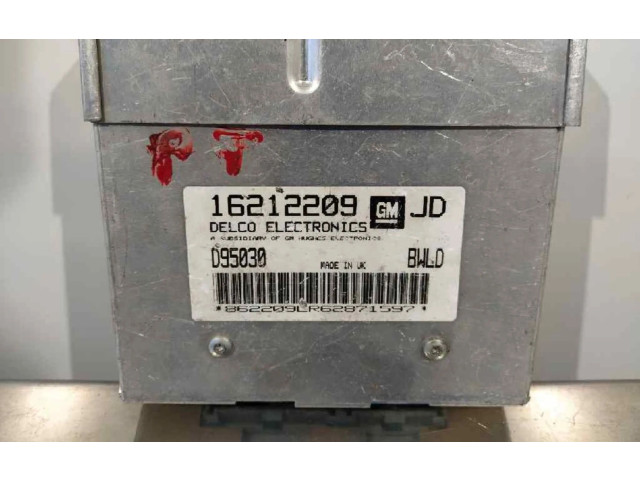 Řídící jednotka 16212209 Opel Corsa B