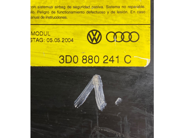 Подушка безопасности в сиденье 3D0880241C   Volkswagen Phaeton