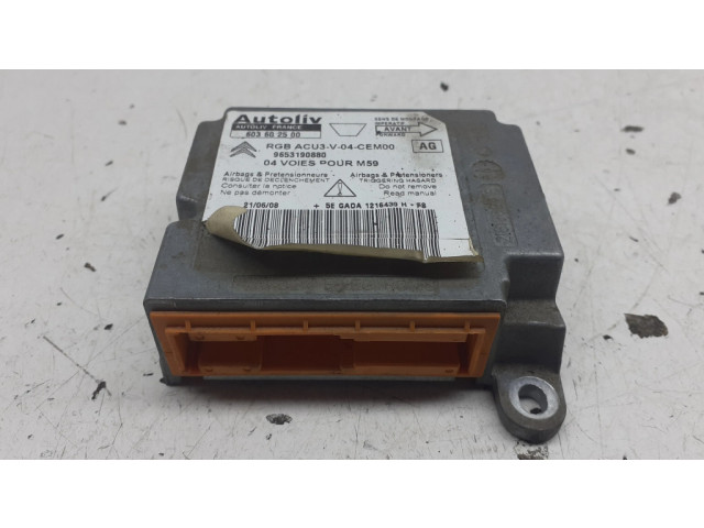 Блок подушек безопасности 9653190880   Citroen Berlingo