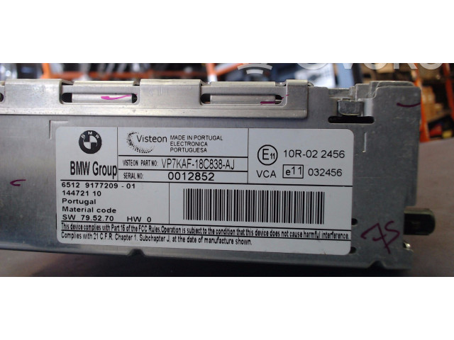 Радио/ проигрыватель CD/DVD / навигация 9177209 BMW 1 E81 E87 2007