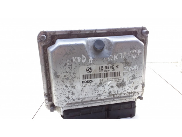 Блок управления двигателя 038906012HC, 0281011311 Skoda Octavia Mk1 (1U)