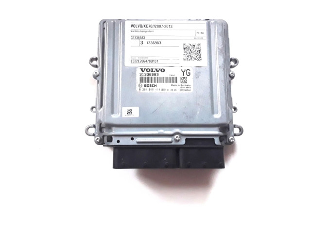 Řídící jednotka 31336983, 1039S50500 Volvo XC70 2011
