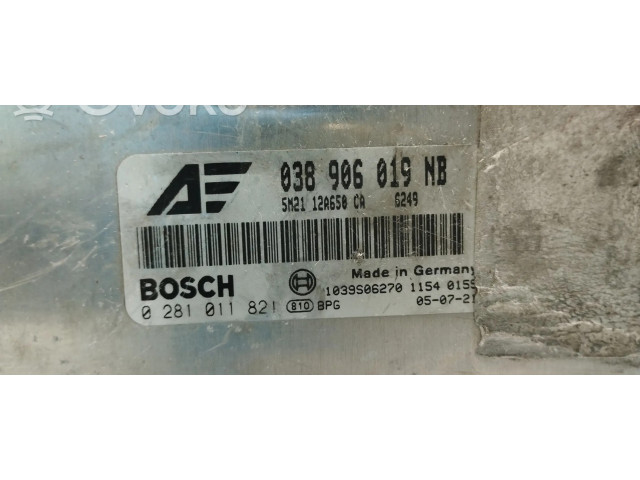 Блок управления двигателя 038906019NB Ford Galaxy