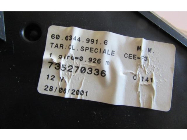 Přístrojová deska  Fiat Seicento/600 2001 735270336  