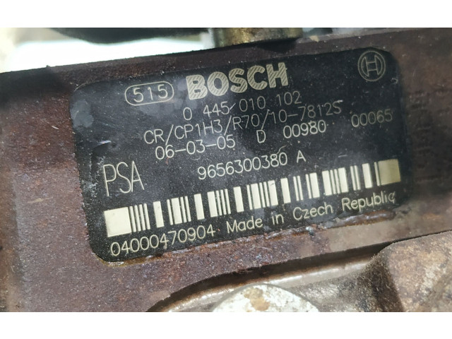 Vstřikovací čerpadlo 9656300380 Peugeot 307 9HX