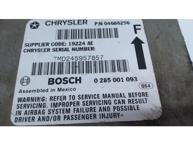 Блок подушек безопасности 0285001093   Chrysler Voyager