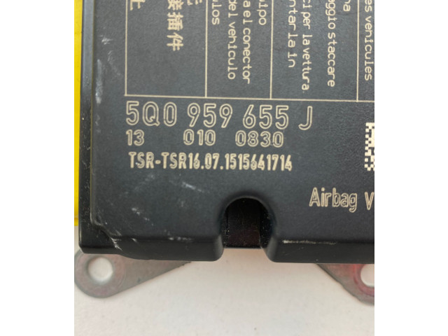Блок подушек безопасности 5Q0959655J, 0100830 Audi A3 S3 8V