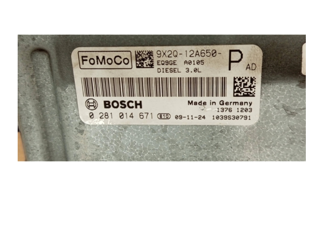 Řídící jednotka 9X2Q12A650, 13761203 Jaguar XF X250 2010