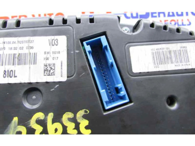 Přístrojová deska  Seat Ibiza IV (6J,6P) 2009 A2C583311201  