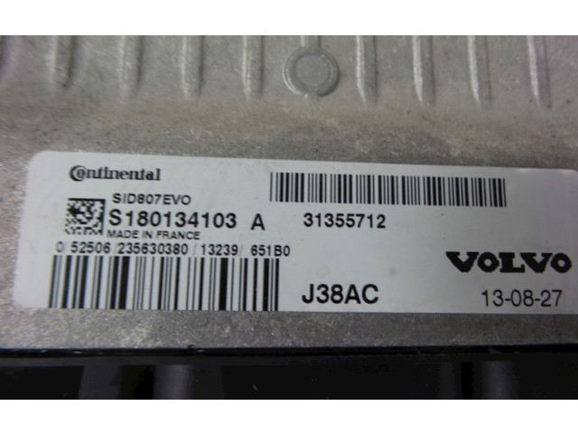 Блок управления впрыском 31355712, 31355712   Volvo V70