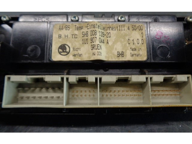 Блок управления климат-контролем 1U1907044A, 5HB00813920 Skoda Octavia Mk1 (1U)