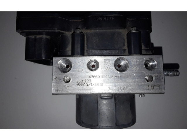 Jednotka ABS 476601203R, 0265956403 Renault Captur 2015