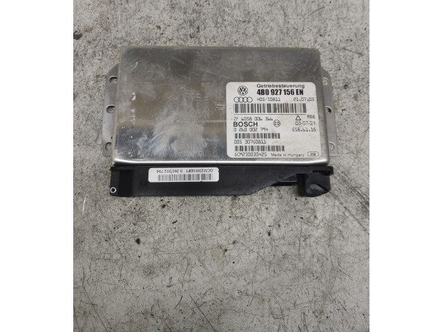 Блок управления коробкой передач 4B0927156EN Audi A6 S6 C5 4B