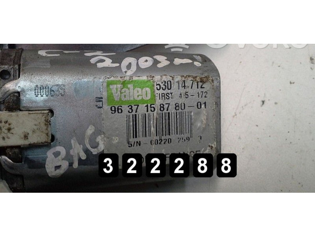 Моторчик заднего дворника 9637158780-01    Citroen C2