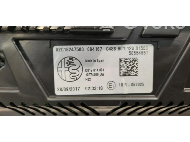 Панель приборов 50554657 Alfa Romeo Stelvio
