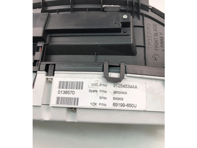 Панель приборов 31254534AA, NO3433 Volvo V70