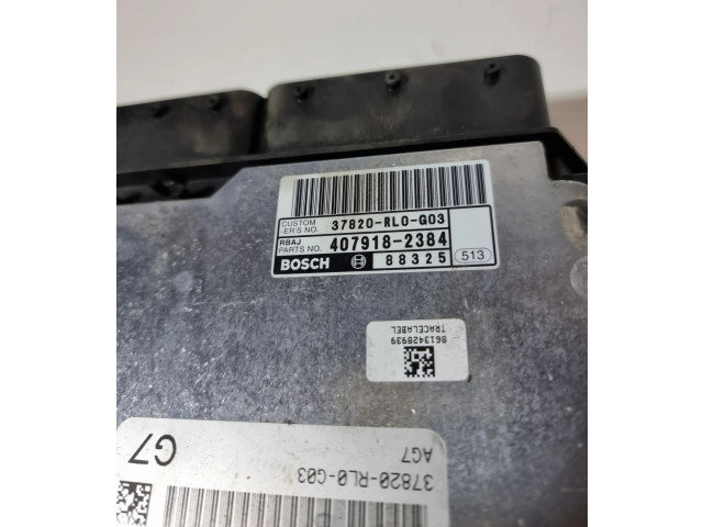 Блок управления двигателя 37820RL0G03, 0281014809 Honda Accord