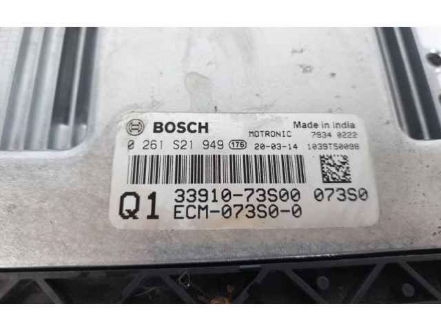 Блок управления двигателя 3391073S00, 0261S21949 Suzuki Ignis