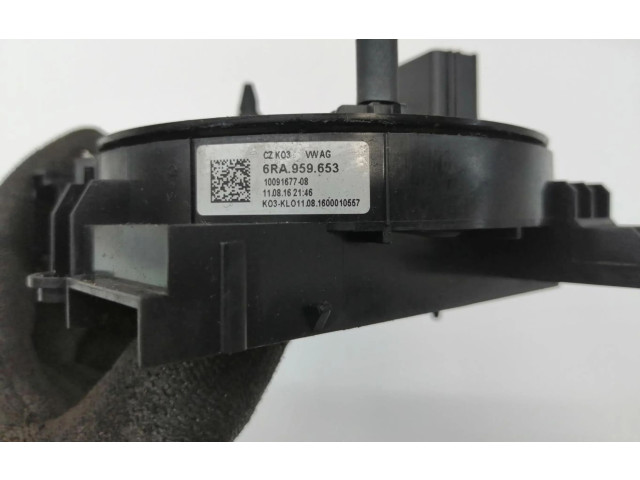 Подрулевой шлейф SRS 6RA959653, 6RA959653 Skoda Rapid (NH)