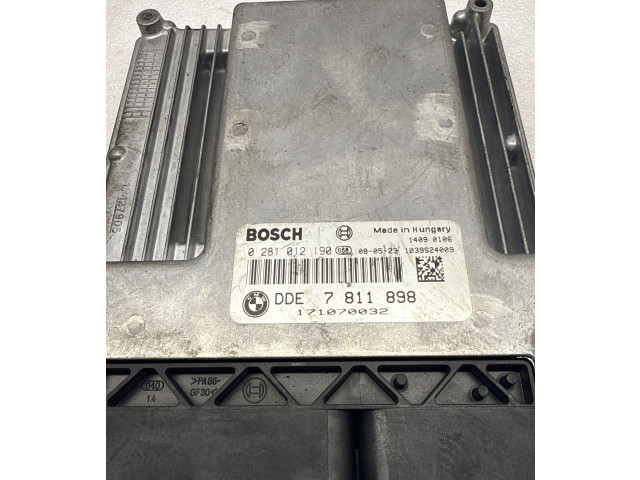 Řídící jednotka 7811898, 0281012190 BMW 5 E60 E61 2004