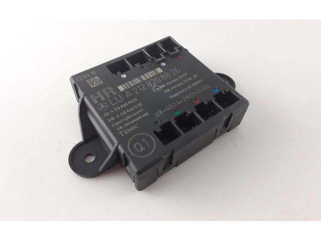 Turbodmychadlo Блок управления дверью A2128208826 Mercedes-Benz E AMG W212